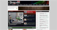 Desktop Screenshot of lexpressiondz.com